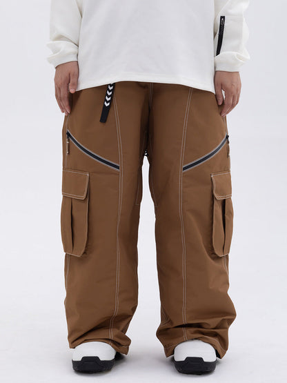 Pantaloni Donna Oversize Baggy con Tasche Cargo - Brentozzi