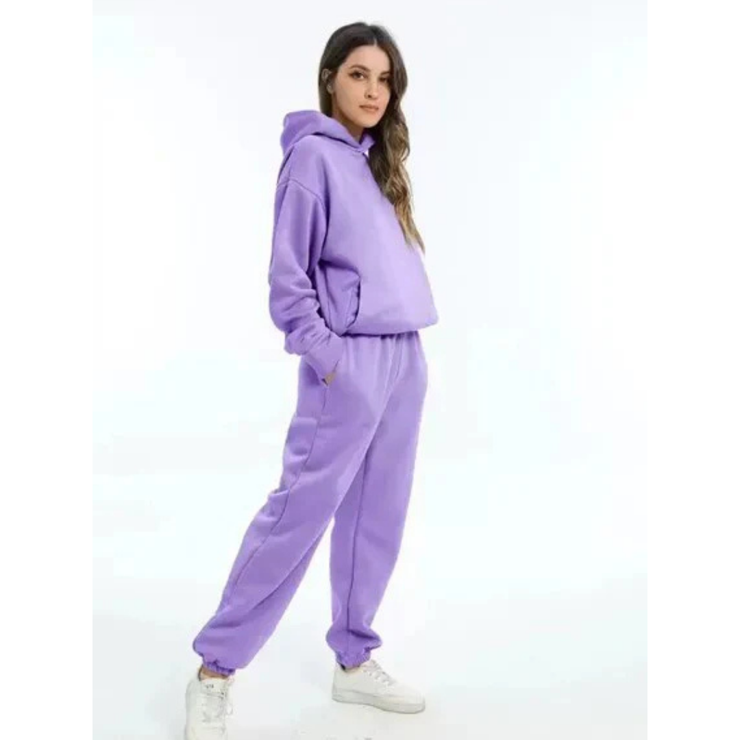 Completo Sportivo Donna Due Pezzi Oversize Casual