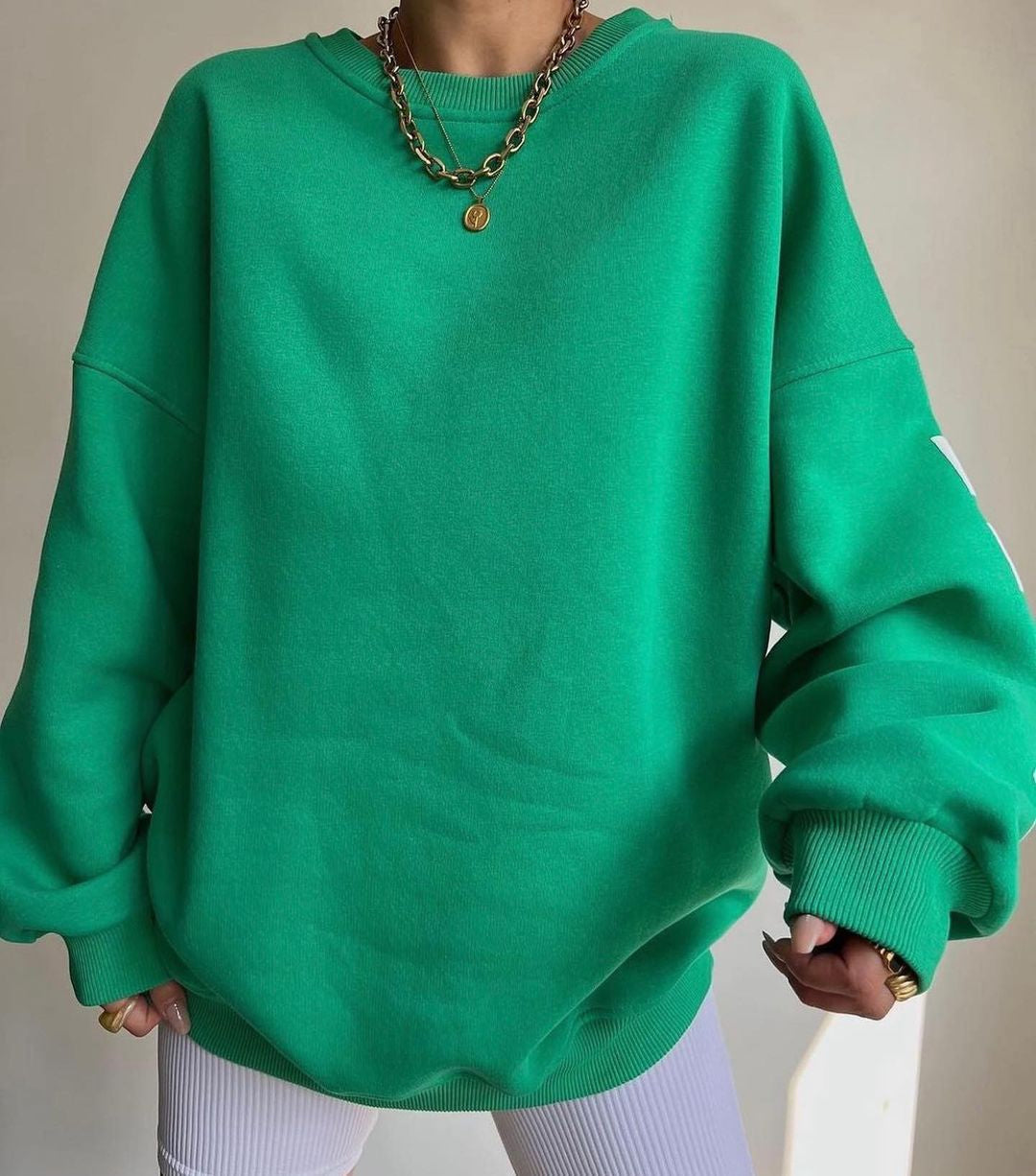 Maglione Donna Vestibilità Ampia Linea Regolare