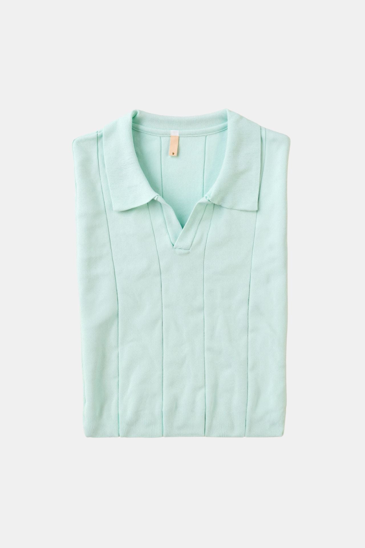 Polo Uomo Maglia a Coste Vestibilità Classica