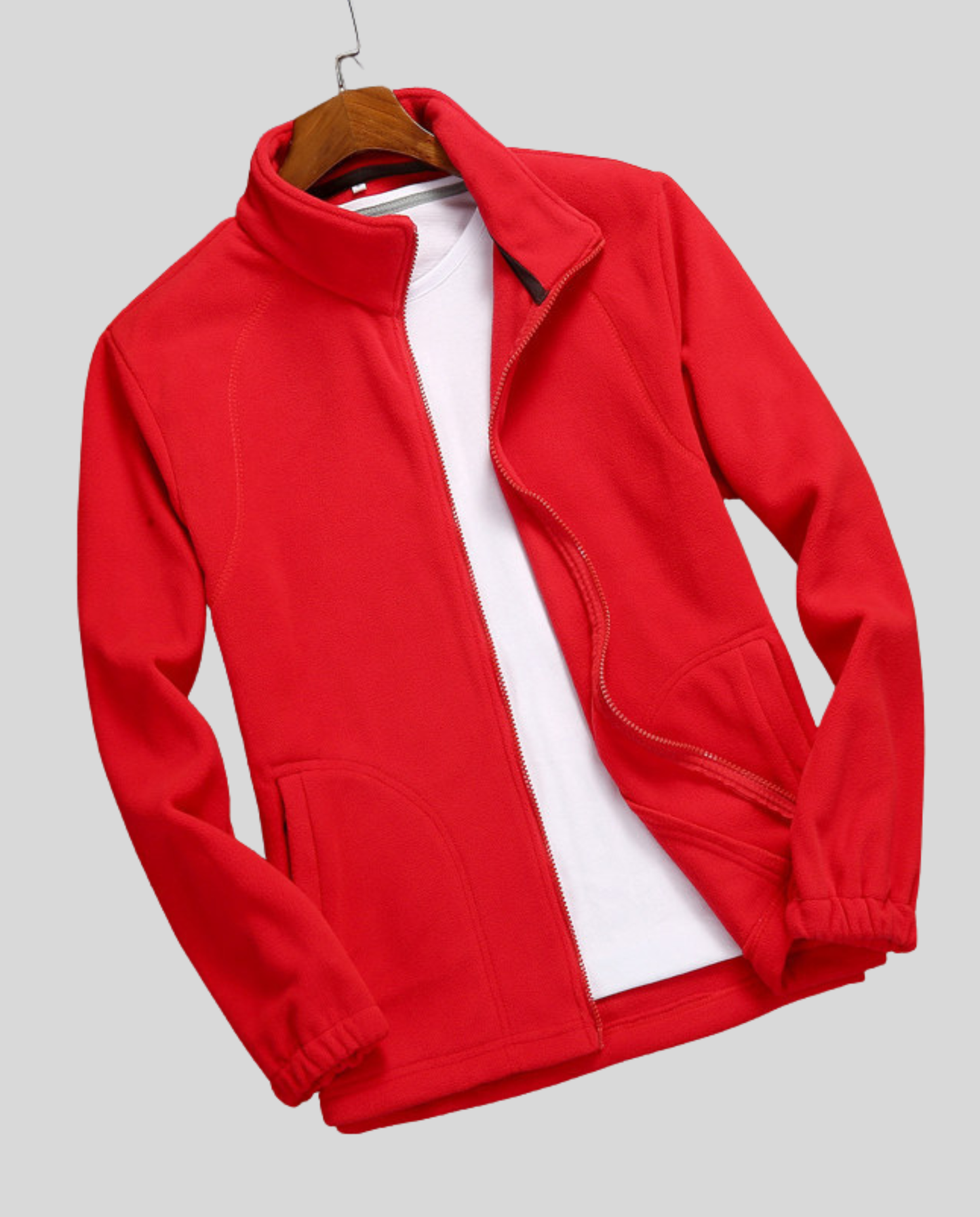 Giacca Donna in Pile Collo Alto