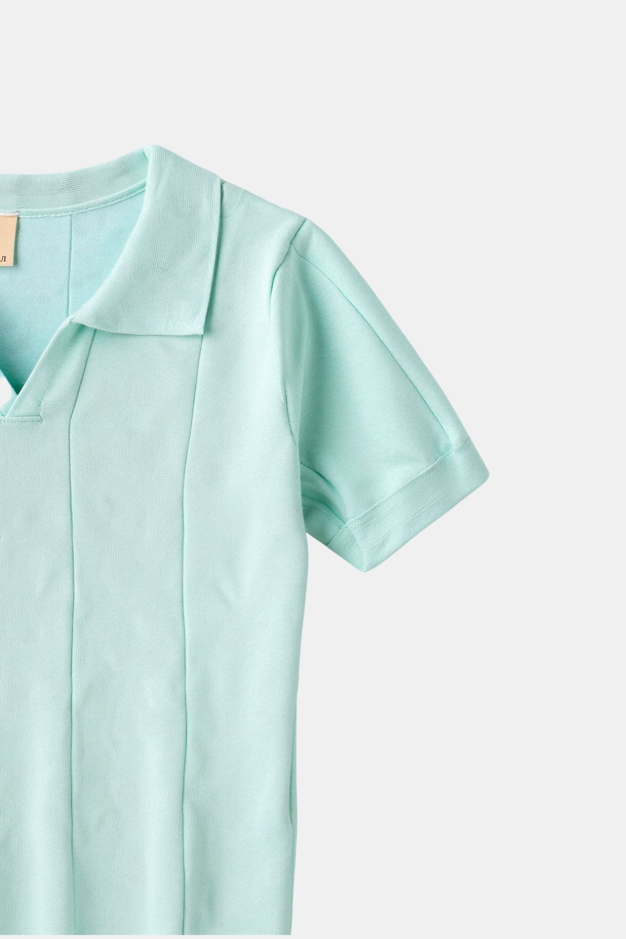 Polo Uomo Maglia a Coste Vestibilità Classica