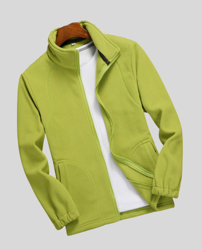 Giacca Donna in Pile Collo Alto