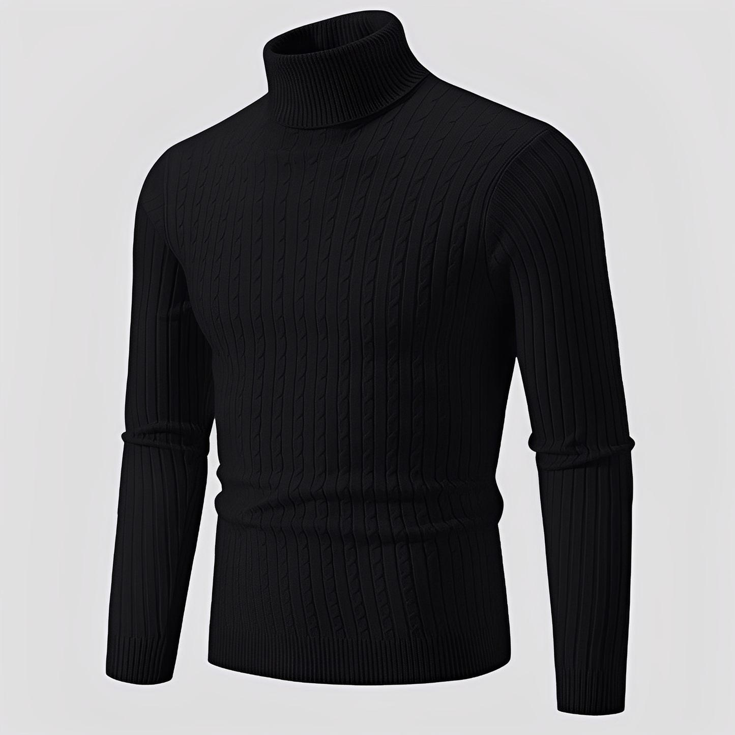 Maglione Uomo Collo Alto Moderno