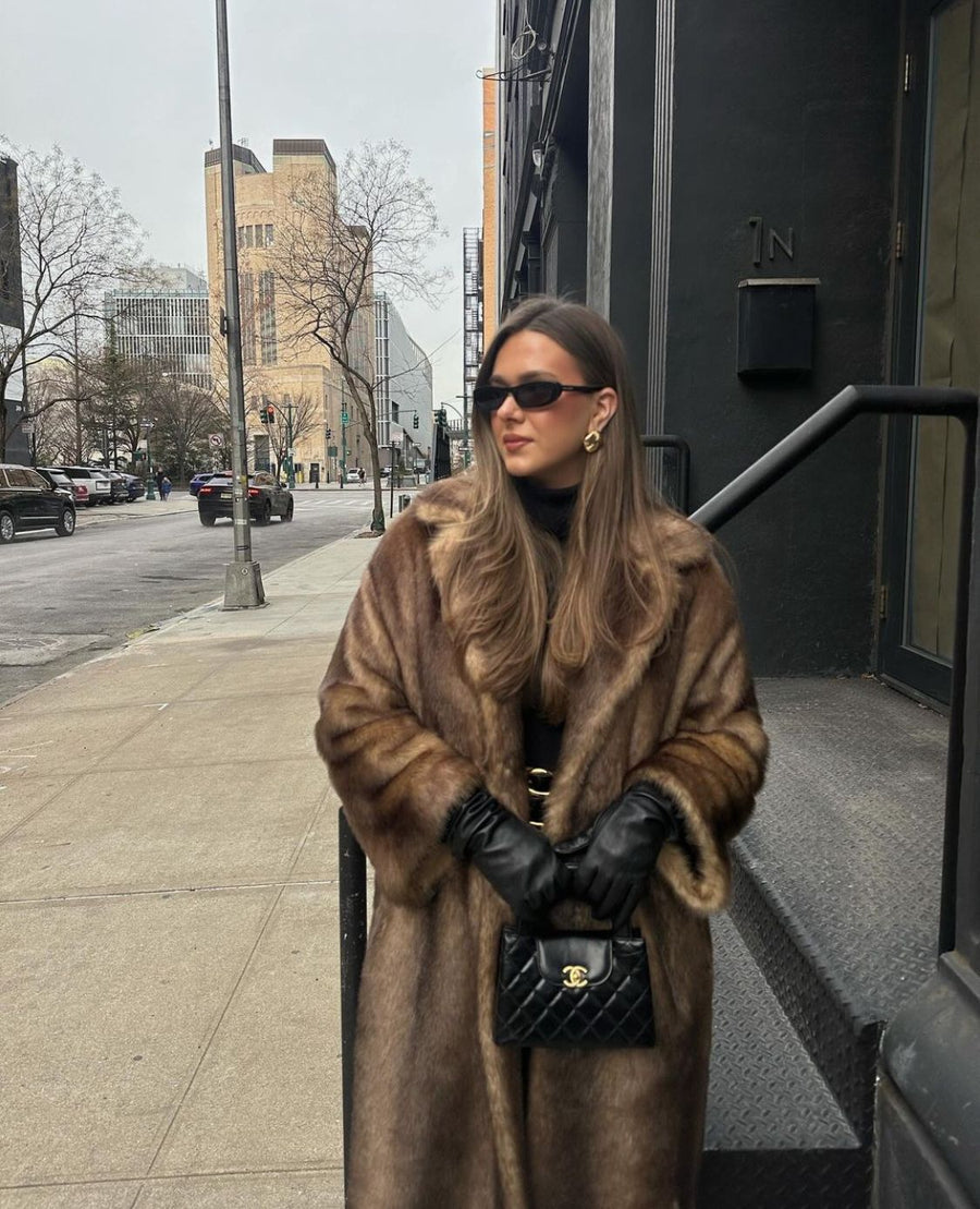 Cappotto Donna Invernale Tessuto Caldo Vestibilità Ampia