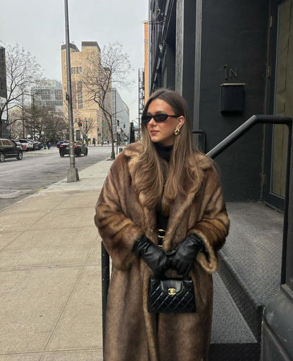 Cappotto Donna Invernale Tessuto Caldo Vestibilità Ampia