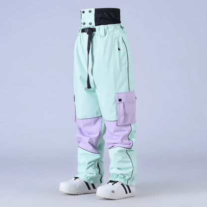 Pantaloni Unisex Tessuto Tecnico Vestibilità Regolare Chiusura
