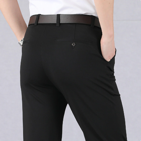Pantaloni Uomo Stretch Vestibilità Classica Lunghezza Regolare - Brentozzi
