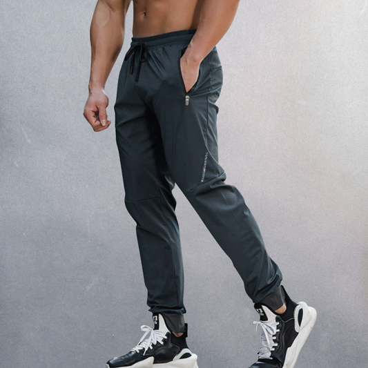 Pantaloni Sportivi Uomo Traspiranti Elastici Comodi - Brentozzi