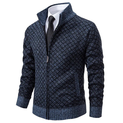 Maglione Uomo Lavorato a Maglia Design Classico Elegante