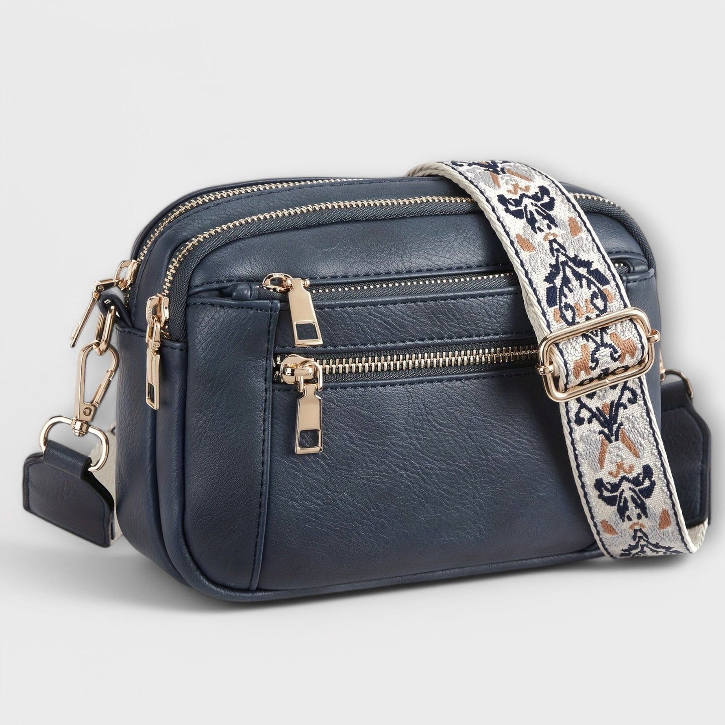 Borsa Tracolla Donna Design Compatto Cinturino Regolabile