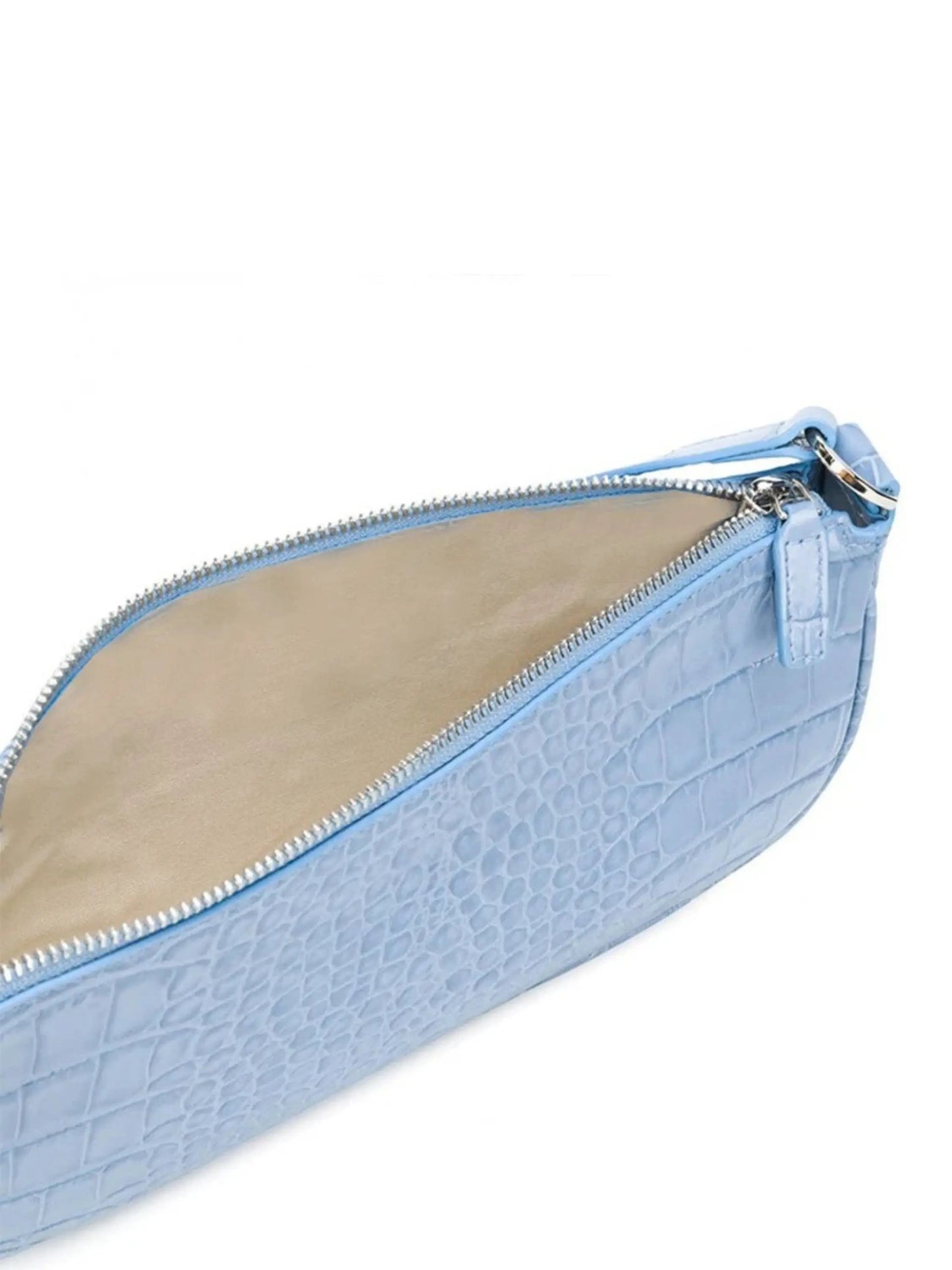 Borsa Tracolla Donna in Pelle Sintetica Effetto Coccodrillo