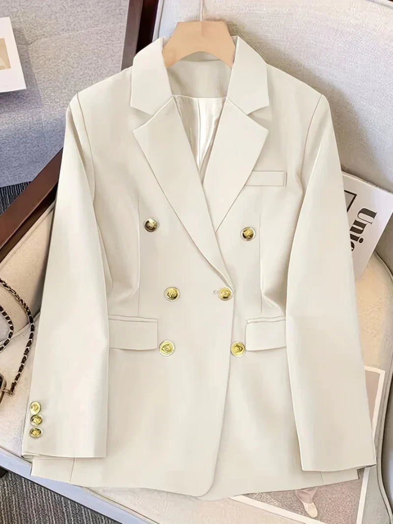 Blazer Donna Slim Fit Bottoni Decorativi