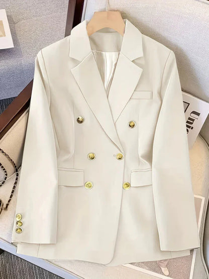 Blazer Donna Slim Fit Bottoni Decorativi
