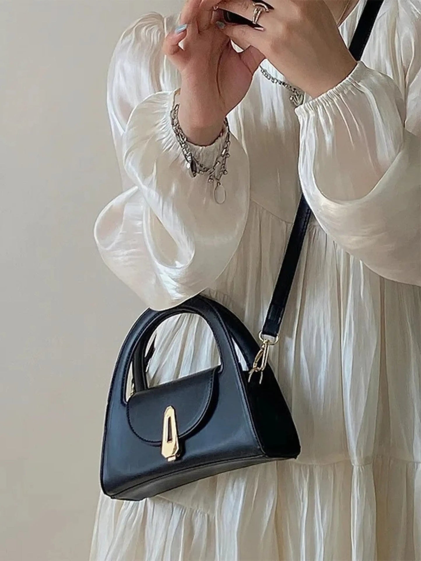 Borsa Mini Donna in Pelle Tracolla Moderna
