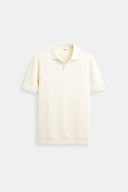 Polo Uomo Elegante Classico Vestibilità Regular
