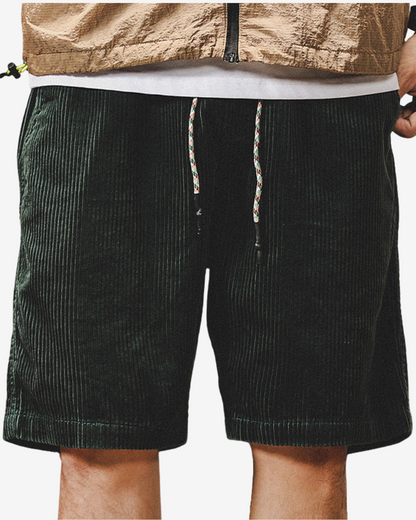 Bermuda Uomo in Velluto a Coste Comfort Regular