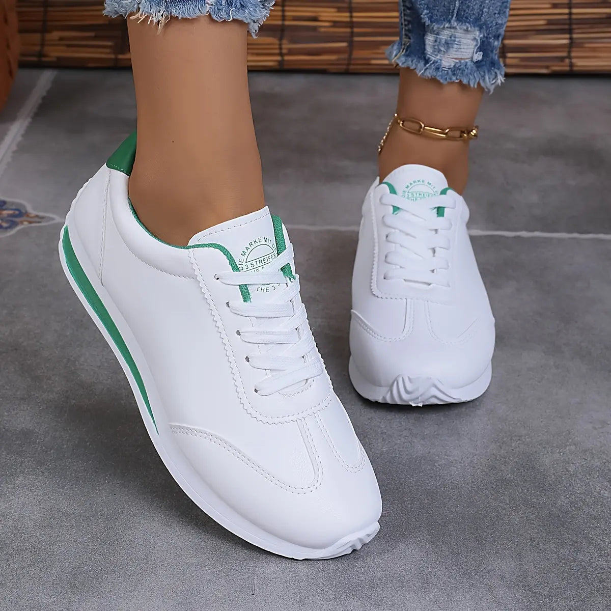 Sneaker Donna Comode Tessuto Traspirante