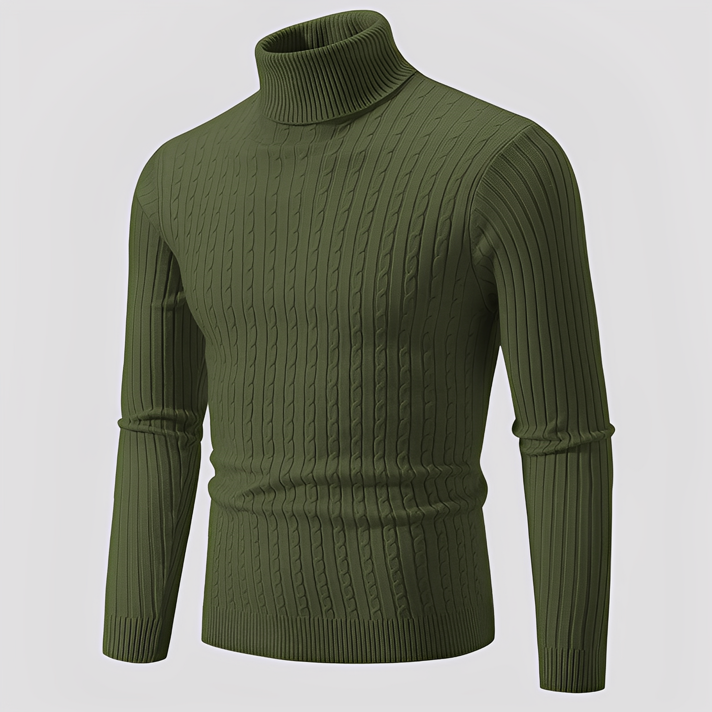 Maglione Uomo Collo Alto Moderno
