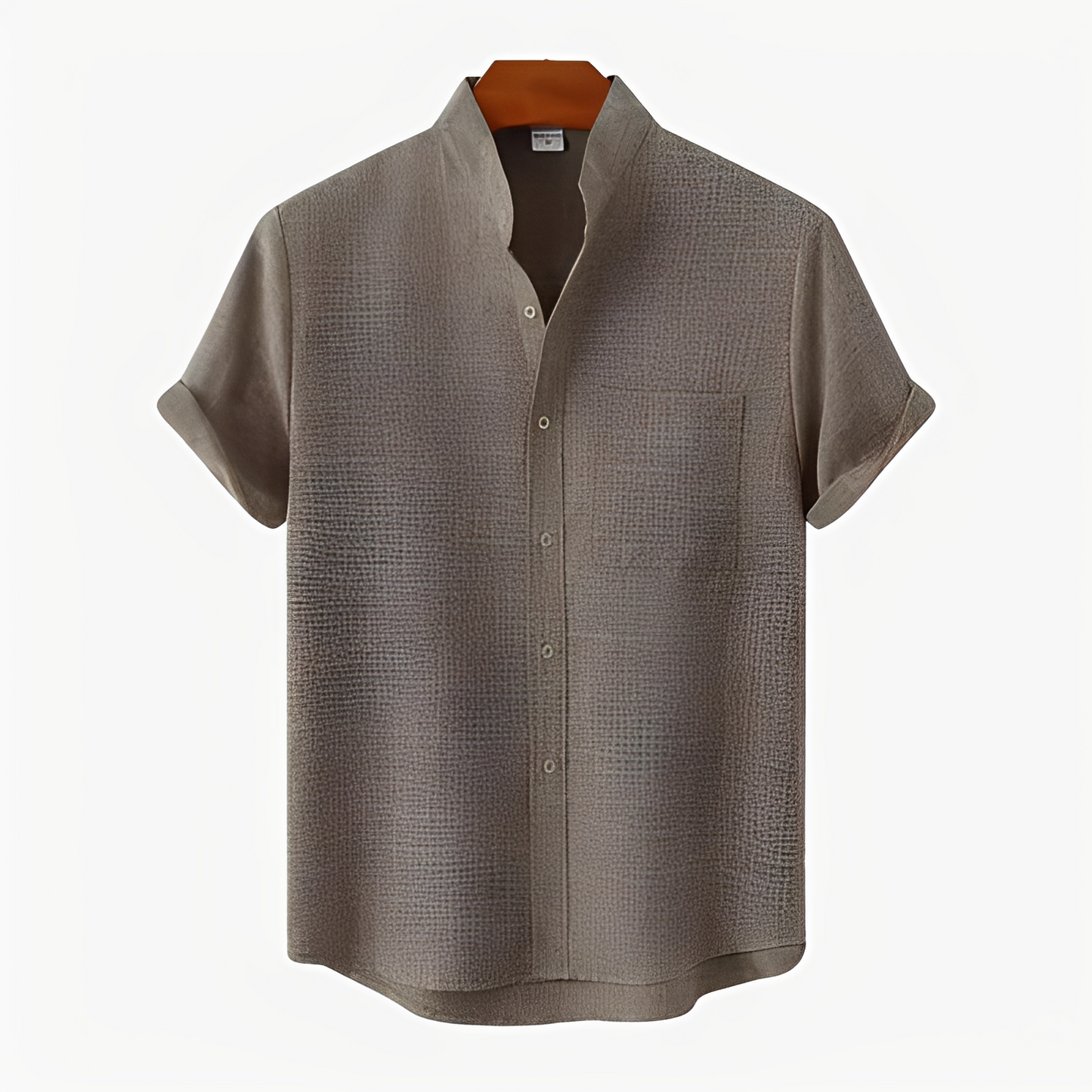 Camicia Uomo Estiva Stile Modaiolo Vestibilità Regular