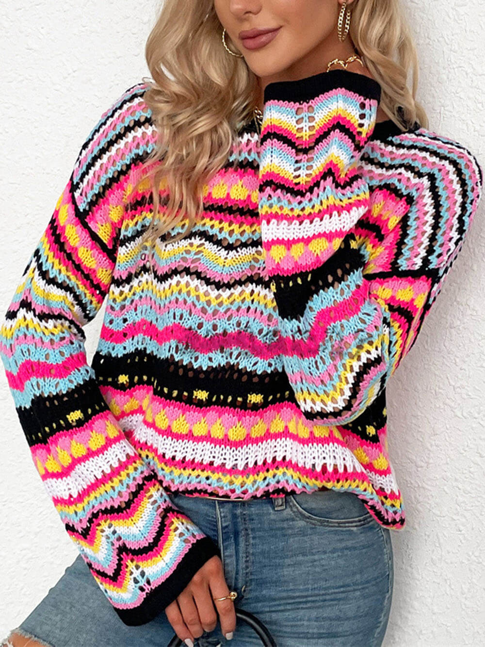 Maglione Uomo Lungo Manica Lunga Comodo