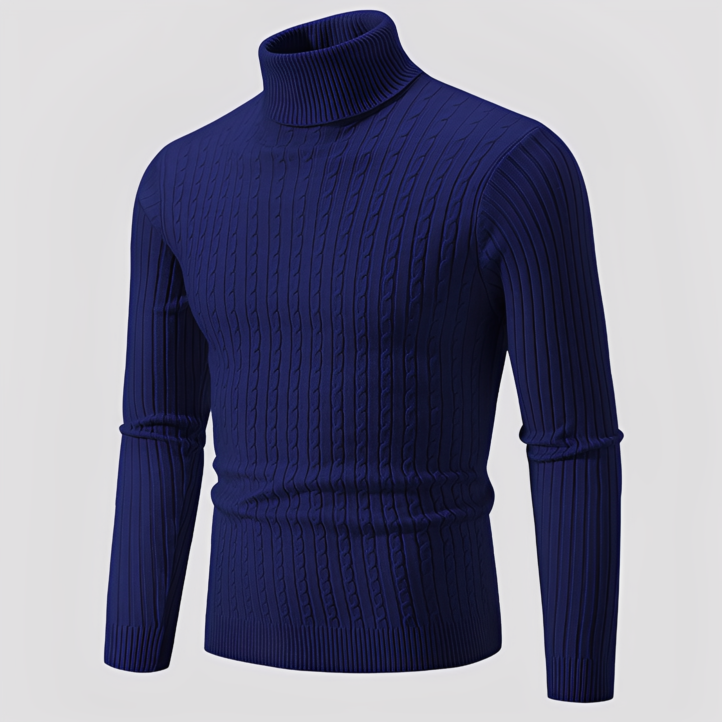 Maglione Uomo Collo Alto Moderno