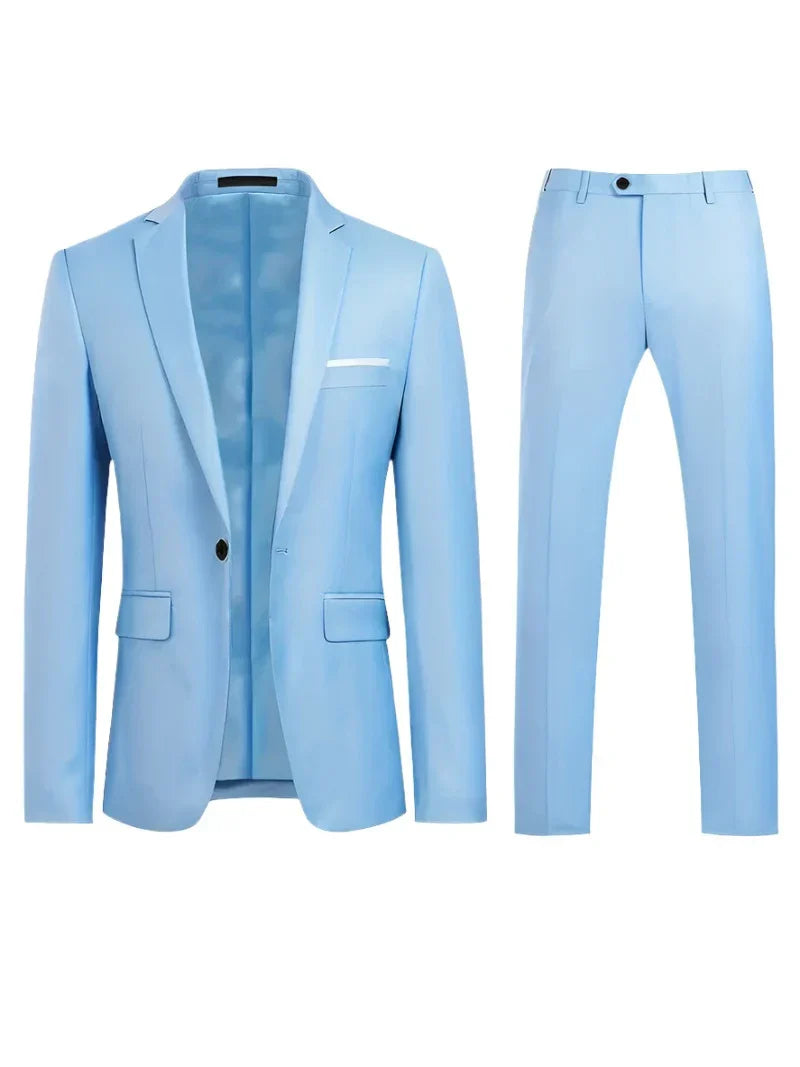Completo Uomo Blazer e Pantaloni Coordinati Classico