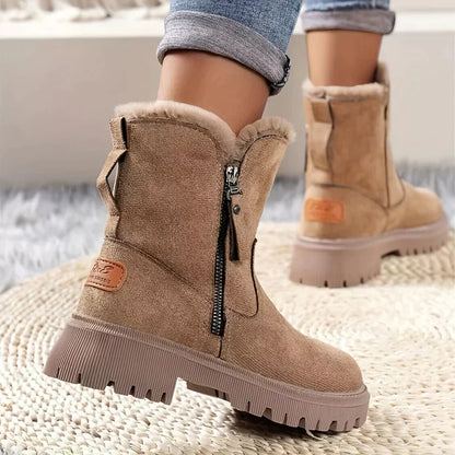 Stivali Donna Moda Casual Comodi per Uso Quotidiano