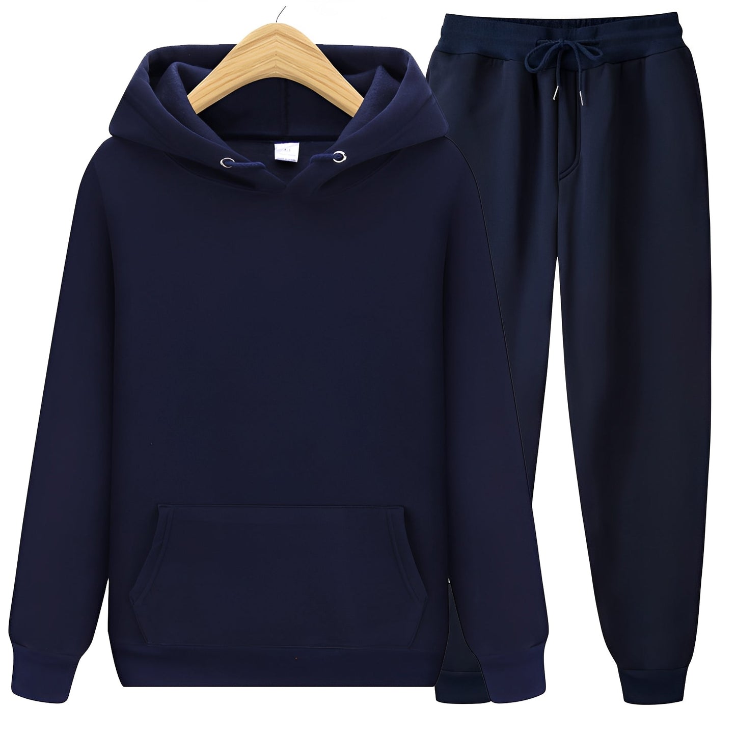 Completo Tuta Donna con Cappuccio Stile Casual