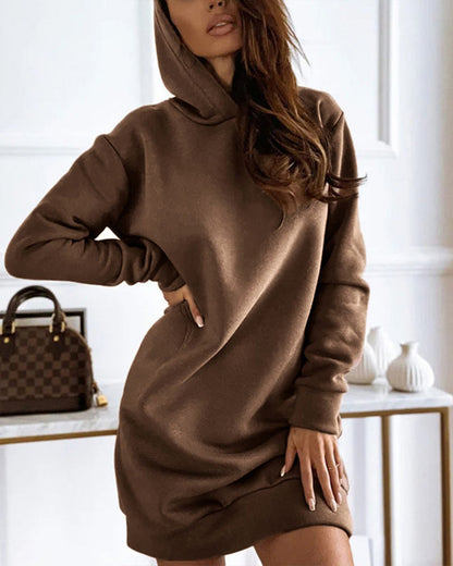 Felpa Donna Cotone con Zip Stile Casual