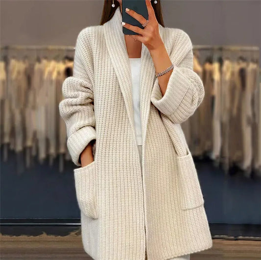 Cardigan Donna in Maglia Aperto Comodo e Elegante - Brentozzi