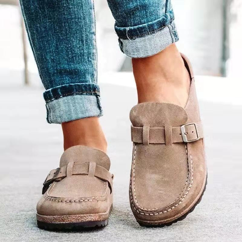Mocassini Donna Slip-On con Fibbia