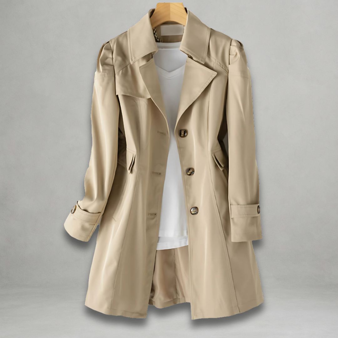 Trench Coat Donna Leggero Stile Primaverile Classico - Brentozzi