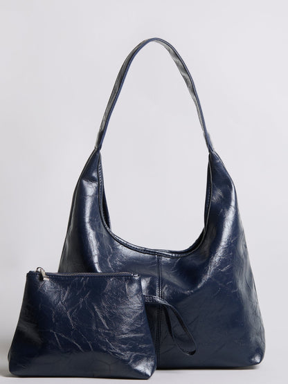 Borsa Tote Donna in Ecopelle Stile Vintage Capiente