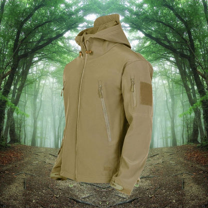 Giacca Outdoor Uomo Impermeabile Taglio Dritto