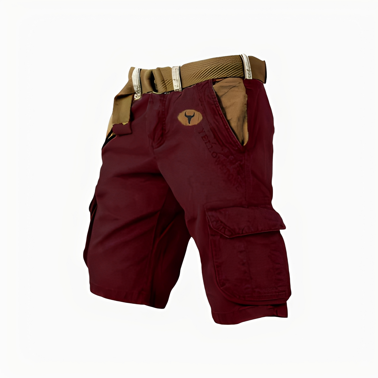 Bermuda Cargo Uomo Comodi Tasche Multiple