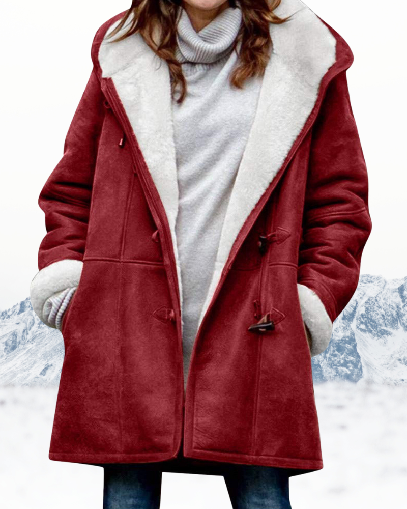 Giacca Mezza Lunghezza Donna in Tessuto Sagomata Moda Stagionale
