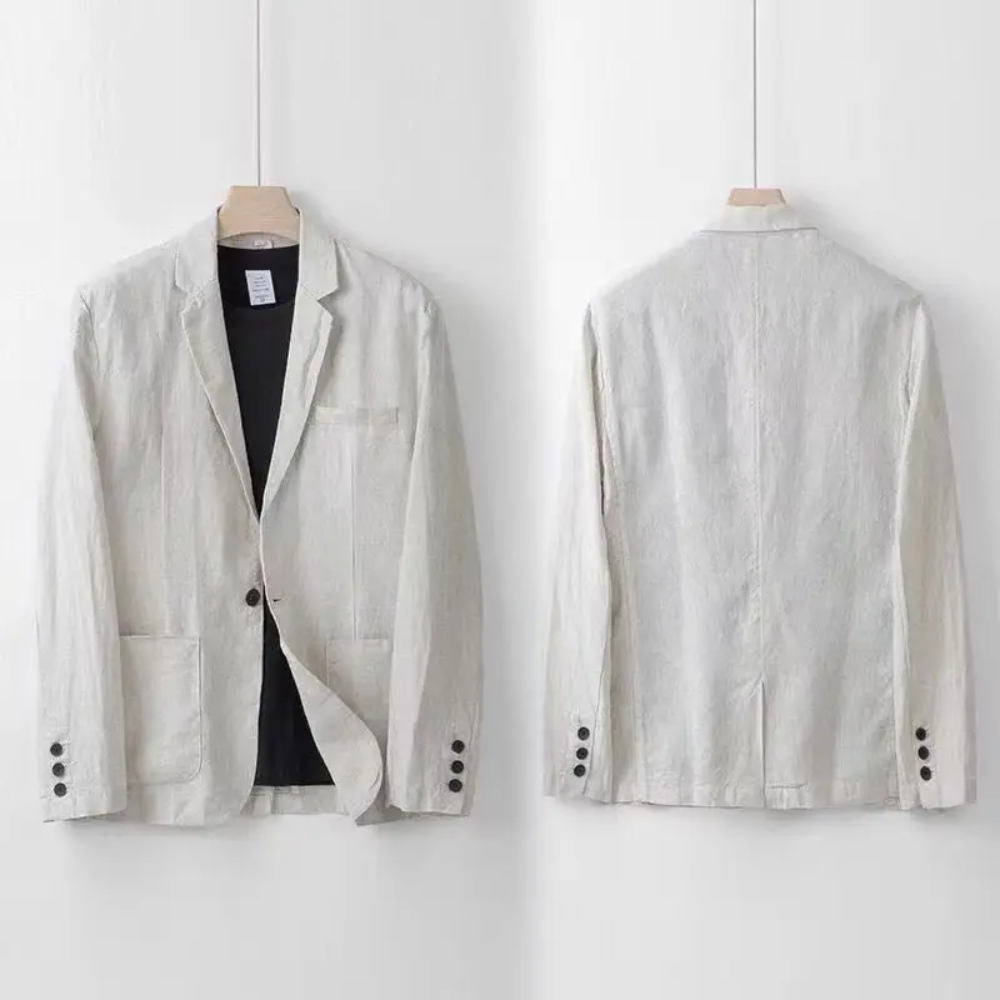 Completo Lino Uomo Stile Elegante