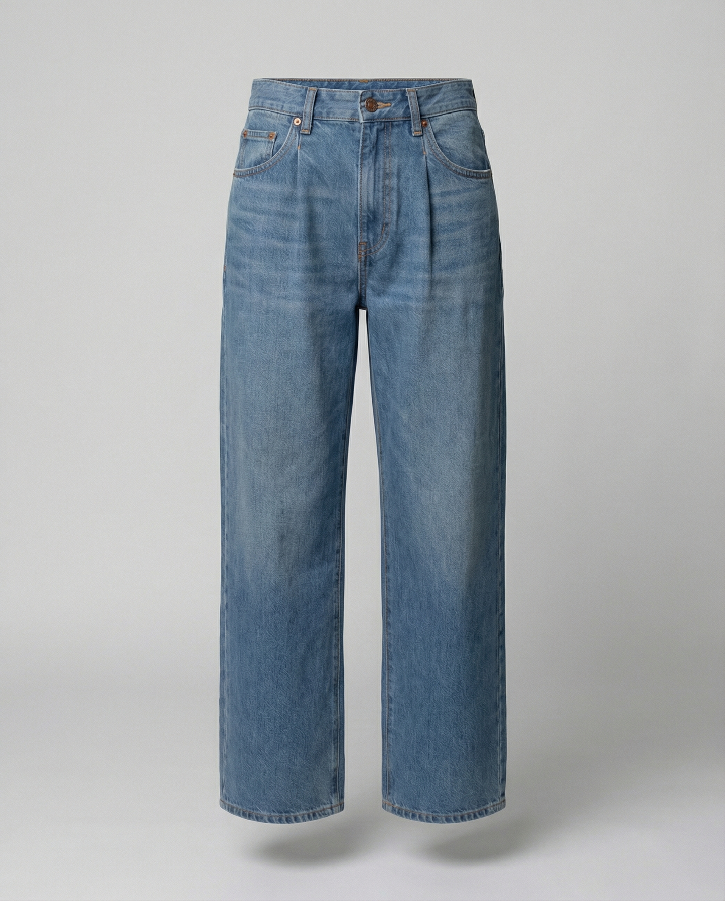 Jeans Donna Vestibilità Comoda Taglio Largo