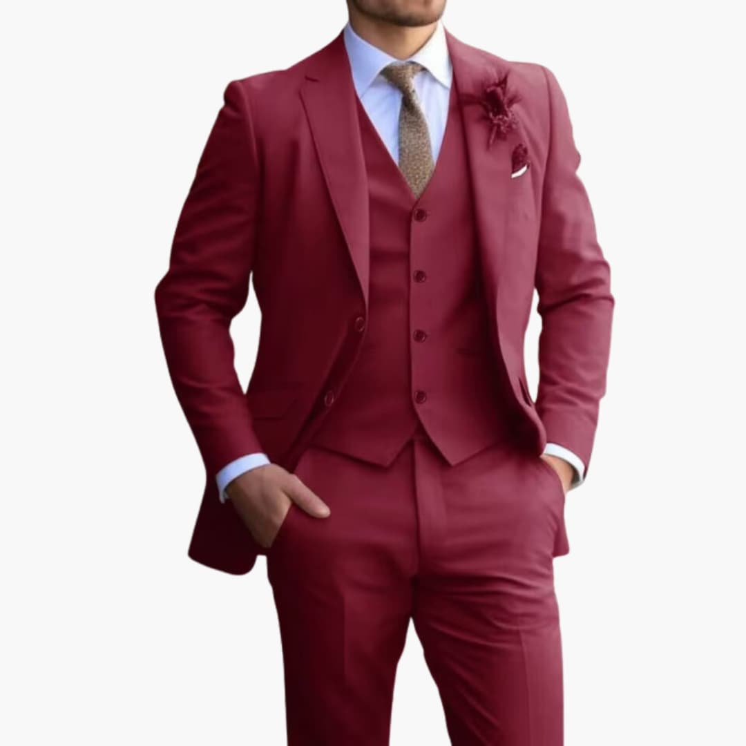 Completo Uomo Elegante Slim Fit