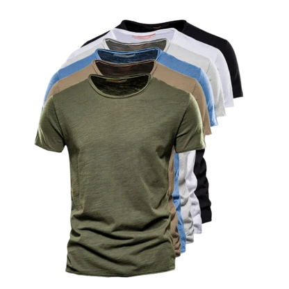 T-shirt Uomo Girocollo Classica Casual