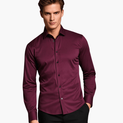 Camicia Uomo Slim Fit Manica Lunga