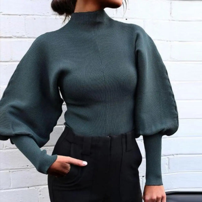Maglione Donna Manica Lunga Morbido Elegante