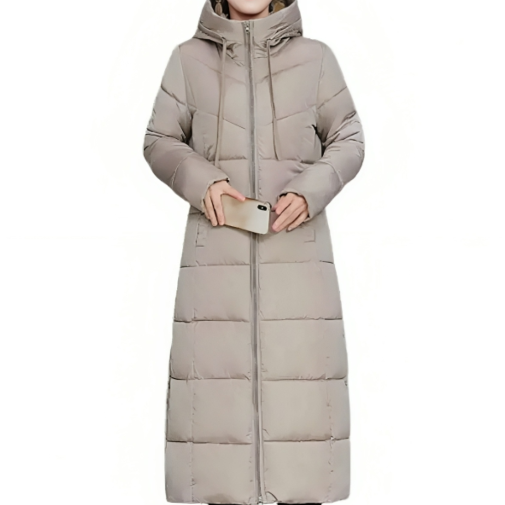 Giacca Invernale Imbottita Donna con Cappuccio Calda Stile - Brentozzi