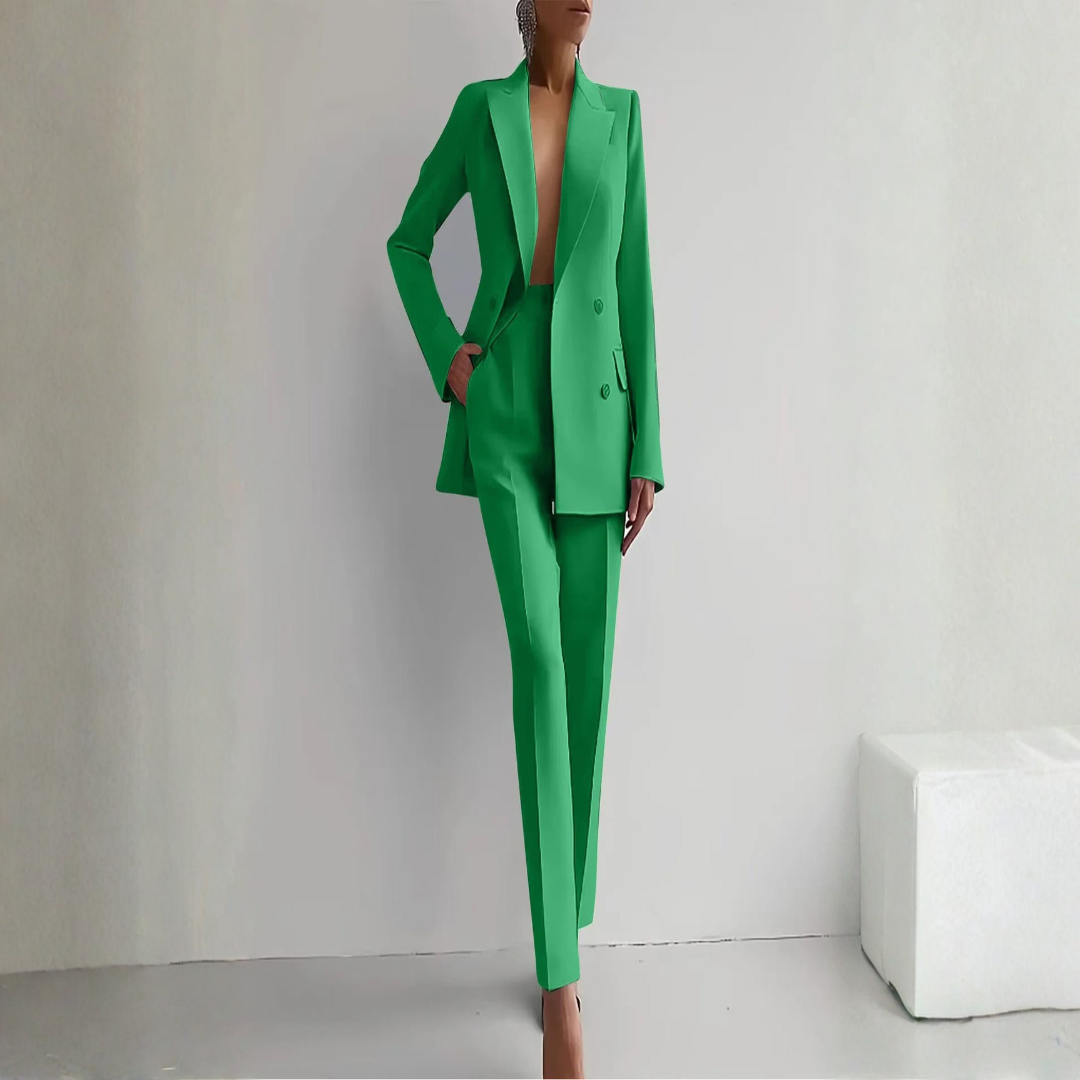 Completo Donna Blazer e Pantaloni Classico Elegante