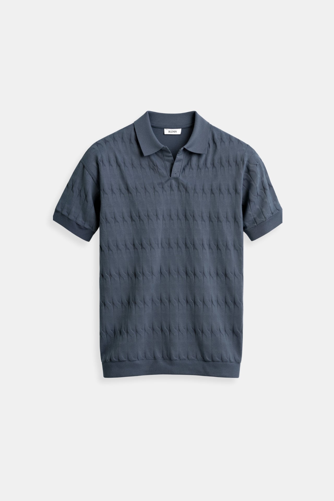 Polo Uomo Classica Tessuto Morbido Taglio Regular
