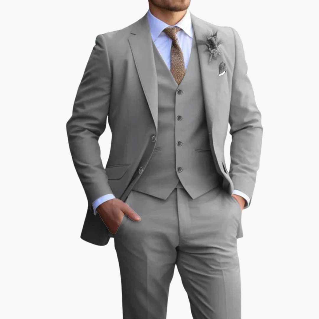Completo Uomo Elegante Slim Fit