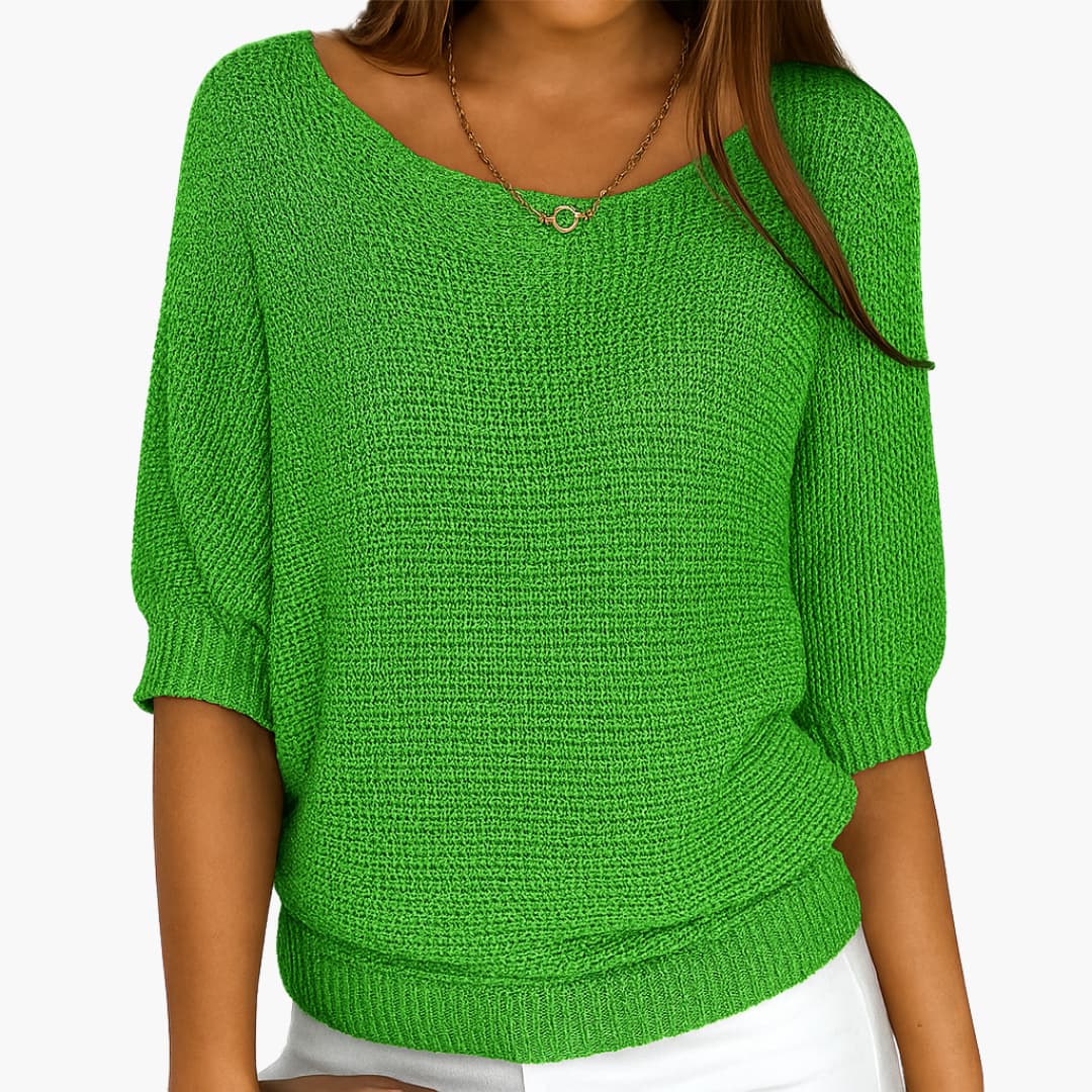 Maglia Donna in Maglia Sottile Elegante