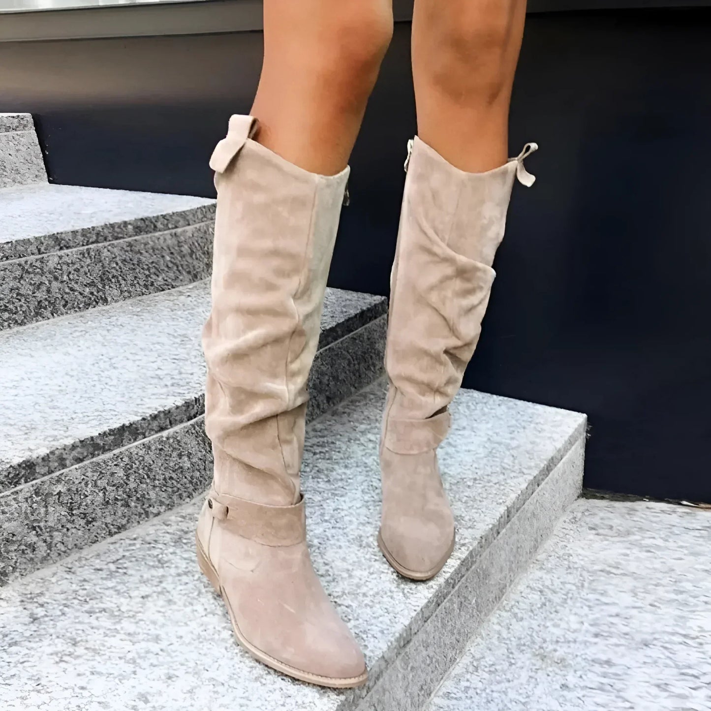 Stivale Invernale Donna Elegante Ginocchio