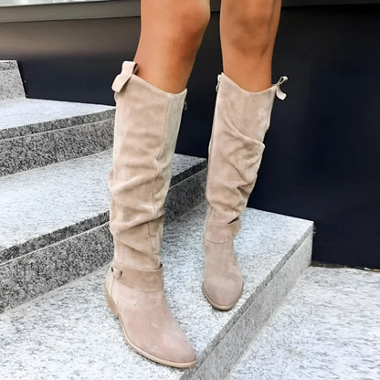 Stivale Invernale Donna Elegante Ginocchio